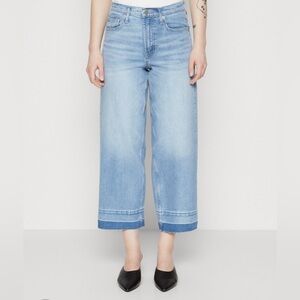 GAP Demin High Waist Wide Leg Crop Jeans